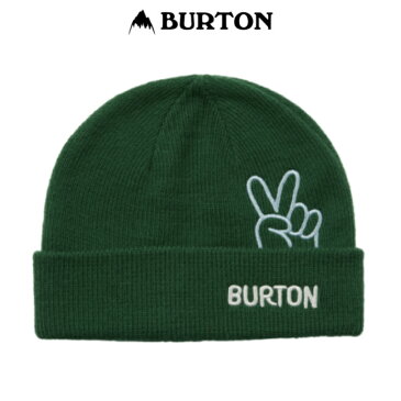 BURTON バートン Toddlers' Burton Beanie キッズ 21-22 スキー スオーボード ビーニー ニット 帽子 Fir Green