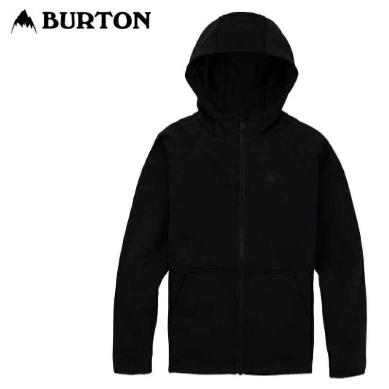 BURTON バートン Kids' Crown Weatherproof Full-Zip Fleece 21-22 キッズ 子供 ウェア ジャケット True Black XSサイズ Sサイズ Mサイズ