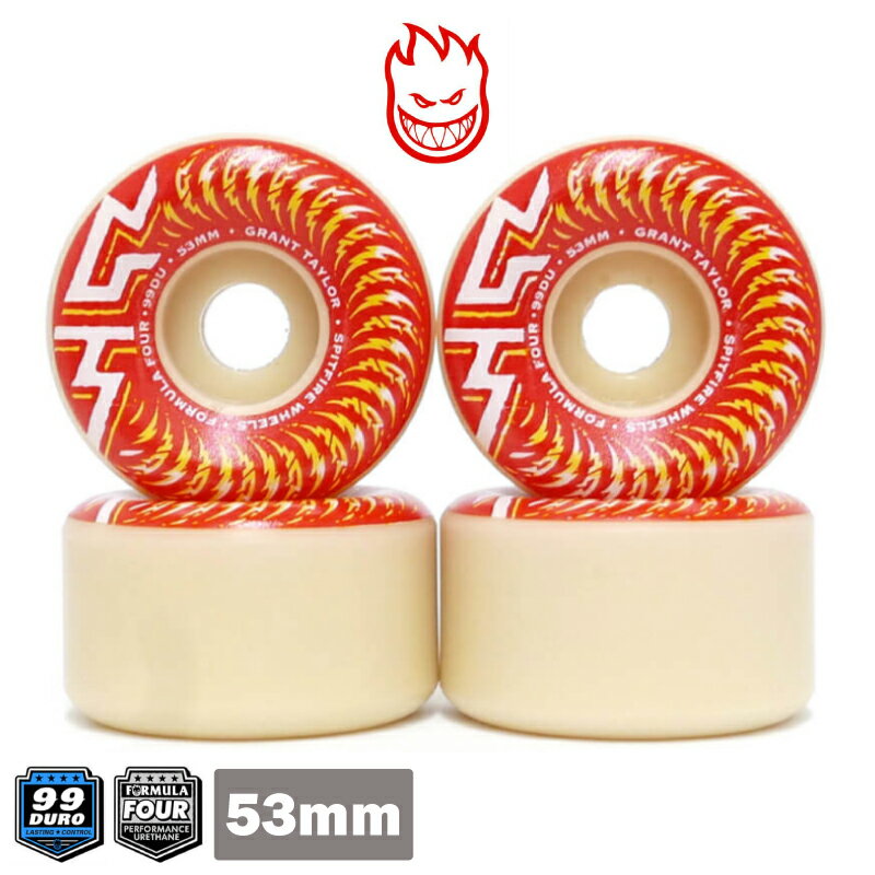 SPITFIRE スピットファイヤー F4 99D 53mmOG CLASSIC TYLOR PRO スケート スケボー ウィール タイヤ クラシック シグネーチャー
