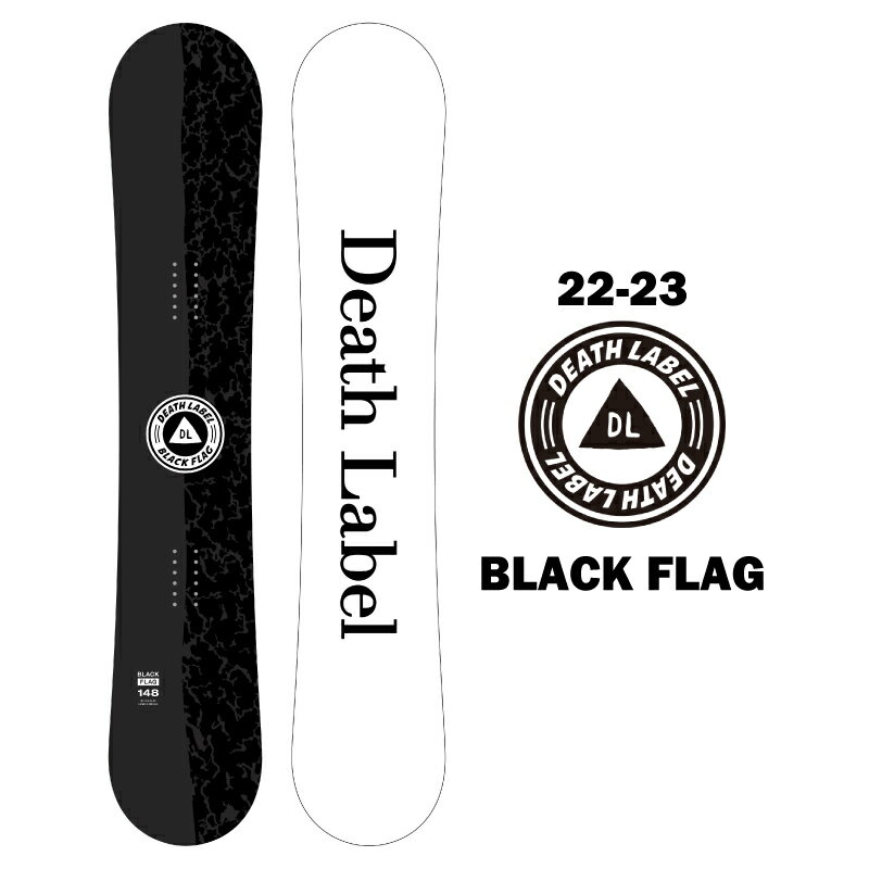 ●ブランド：DEATH LABEL デスレーベル ●商品名：BLACK FLAG 全てがEASYに スーパーソフトなフレックス＆トーションにより 今まで以上にスムーズにグラトリの楽しさを体験でき着実にステップアップへと導く。 初心者からグラトリユーザーまで幅広くサポート可能なモデル。 ご希望によりプレチューン＆保護ワックスの対応も可能となっております。 プレチューン、ワックスについて 当店は正規販売店です。 【ご確認下さい】 カタログ及びサンプル画像と細部が予期なく変更になる場合がございます。 発売予定後、生産中止になる場合が稀にありますのでご了承ください。 ----------ご注意---------- ご注文後の返品・キャンセル・交換は一切受け付けておりませんので、予めご了承下さい。 モニターによって色の見え方が実物と異なる場合がございます。 他店舗でも販売しておりますので、タイミング悪く売り違える場合がございますのでご了承下さい。 在庫には展示販売品も含まれている場合があります。気になる方はお問い合わせ下さい。 送料無料で送付先が北海道・離島の場合は500円、沖縄の場合は1,000円の別途送料を加算させて頂きますのでご了承下さいますようお願い申し上げます。（税別） 注文時は送料無料となりますが訂正し改めてメールでご案内となりますのでご注意下さい。 メーカー希望小売価格はメーカーカタログに基づいて掲載しています