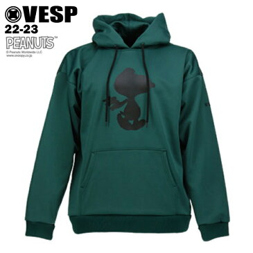 VESP ベスプ PEANUTS COLLABORATION SILHOUETTE PRINT PARKA - GN 22-23 スキー スノーボード ウエア パーカー プルオーバー 防水 スヌーピー コラボ SNMS2020