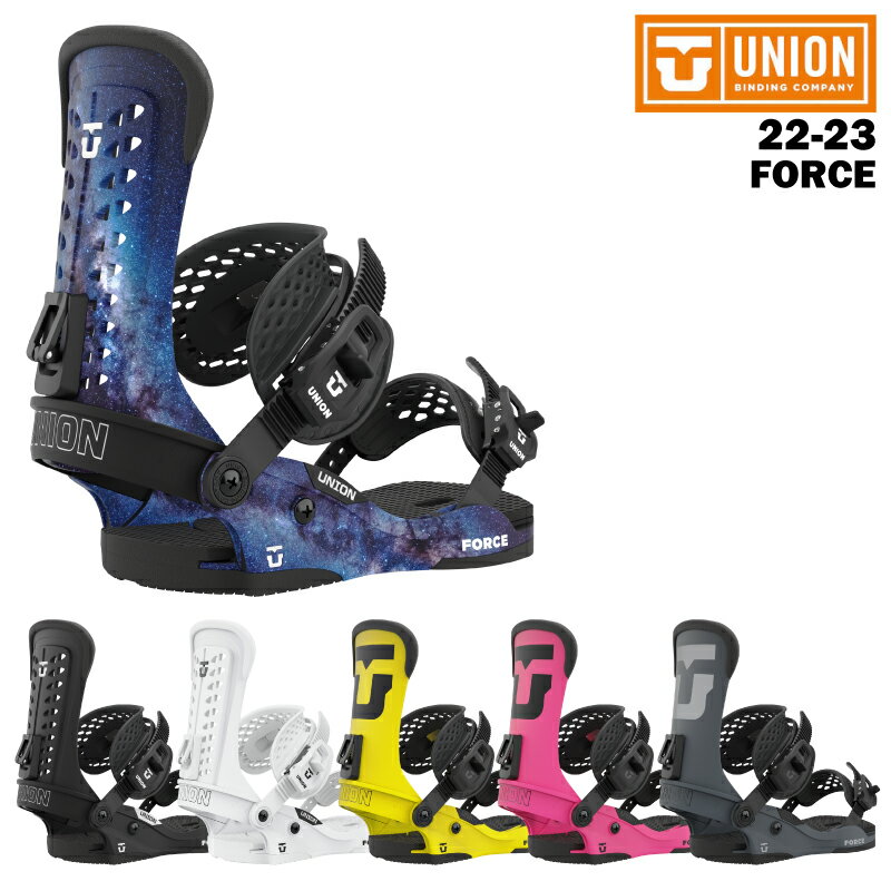 UNION BINDING ユニオン FORCE 22-23 メンズ スノーボード ビンディング バインディング レギュラーディスク フリースタイル オールマウンテン フリーライド