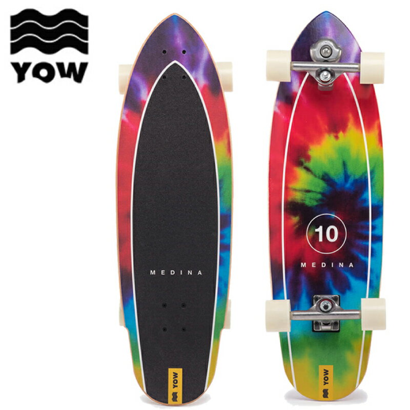 【15%OFF】YOW ヤウ MEDINA 33” TIE DYE - GABRIEL MEDINA 2022 サーフスケート スケボー スノーボード サーフィン オフトレ メラキ