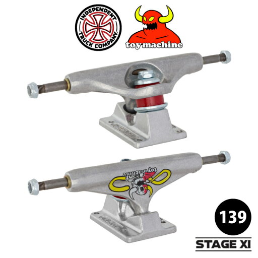 INDEPENDENT インディペンデント STAGE11 TOY MACHINE - 139 トラック スケートボード スケボー スケート INDEPENDENT インディペンデント STAGE11 TOY MACHINE - 139 トラック スケートボード スケボー スケート