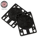 INDEPENDENT インディペンデント RISER PAD - BLACK スケート スケボー ライザーパッド トラック スペースパッド