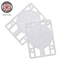 INDEPENDENT インディペンデント RISER PAD - WHITE スケート スケボー ライザーパッド トラック スペースパッド