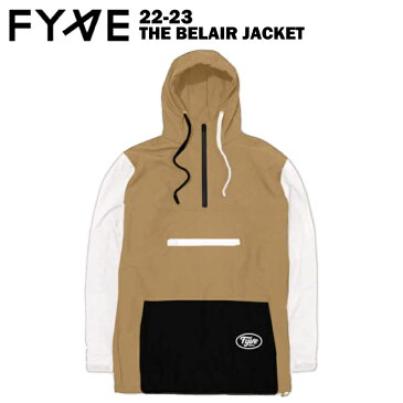 FYVE ファイブ THE BELAIR JACKET - STONE 3 COLOUR 22-23 スノーボード スキー ウエア パーカー フード フーディー アノラック