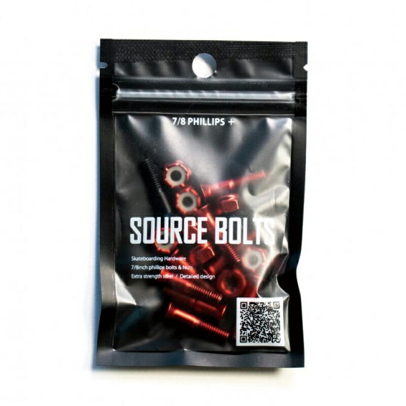 SOURCE BOLTS ܥ 7/8 Philips - RED ȥܡ  ܡ ӥ ͥ ץ饹 ʥå