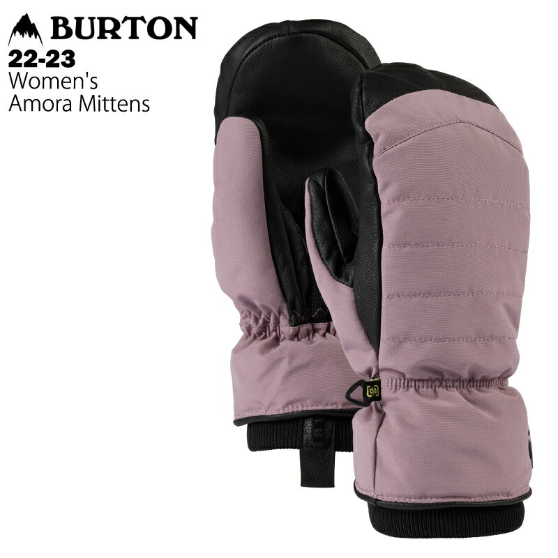 BURTON バートン Women's Amora Mittens - Elderberry 22-23 レディース スノーボード スキー グローブ 手袋 ミトン