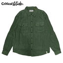 【20%OFF】Critical Slide/TCSS クリティカルスライド/ティーシーエスエス LAZY BOY CORDUROY SHIRT - AMAZON シャツ 長袖 コーデュロイ