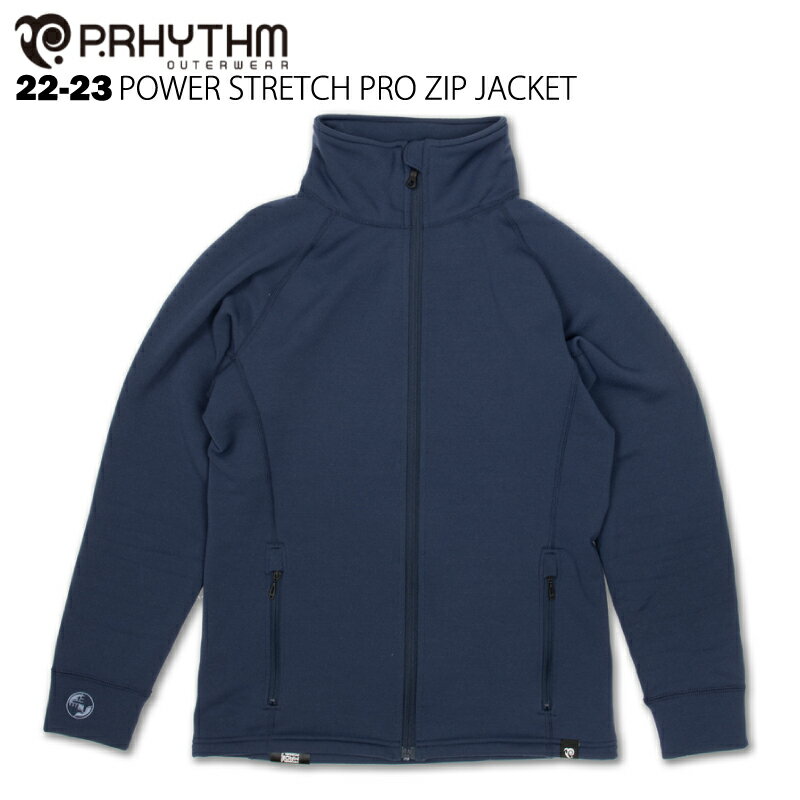 20%OFFP.RHYTHM ץꥺ POWER STRETCH PRO ZIP JACKET - NAVY 22-23 Ρܡ   㥱å ʡ ߥåɥ쥤䡼 åץå