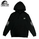 y20%OFFzLURKING CLASS [LONX SPIDERWEB HOOD - BLACK p[J[ vI[o[ N