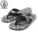 ボルコム サンダル メンズ 【30％OFF】VOLCOM ボルコム RECLINER SANDALS - GREY COMBO メンズ サンダル 海 プール ロゴ V0812350 SP23