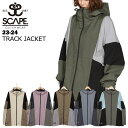 SCAPE エスケープ TRACK JACKET 23-24 メンズ レディース ユニセックス スキー スノーボード ウエア ジャケット