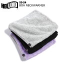 HELLOID へルロイド BOA NECKWARMER 23-24 メンズ レディース ユニセックス スキー スノーボード ネックウォーマー ボア
