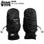HAND OUT ハンドアウト Mi-Low Mitten - Black Leather 23-24 メンズ レディース ユニセックス スノーボード スキー グローブ 手袋 ミトン ジップ ファスナー 17,600円
