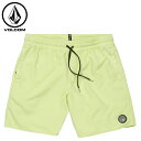 y20OFFzVOLCOM {R CENTER TRUNKS - SHADOW LIME Y T[tpc {[hV[c  C v[  A2512305