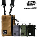 ●ブランド：ORAN'GE オレンジ ●商品名：MINI EDC POUCH 収納・持ち運びに便利な肩掛け可能なEDCポーチ ・外出時にいつも携帯しているスマホ、鍵、お金などを収納 ・6.1インチのスマートフォンもすっぽり収納 ・財布になるジップポケット ・長さ調整可能なショルダーストラップ付き 当店は正規販売店です。 ----------ご注意---------- ご注文後の返品・キャンセル・交換は一切受け付けておりませんので、予めご了承下さい。 モニターによって色の見え方が実物と異なる場合がございます。 他店舗でも販売しておりますので、タイミング悪く売り違える場合がございますのでご了承下さい。 在庫には展示販売品も含まれている場合があります。気になる方はお問い合わせ下さい。 送料無料で送付先が北海道・離島の場合は500円、沖縄の場合は1,000円の別途送料を加算させて頂きますのでご了承下さいますようお願い申し上げます。（税別） 注文時は送料無料となりますが訂正し改めてメールでご案内となりますのでご注意下さい。 メール便をご希望の場合、注文時は通常の送料となりますが受注後に送料を訂正しご連絡致しますのでご安心下さい。 メーカー希望小売価格はメーカーカタログに基づいて掲載しています