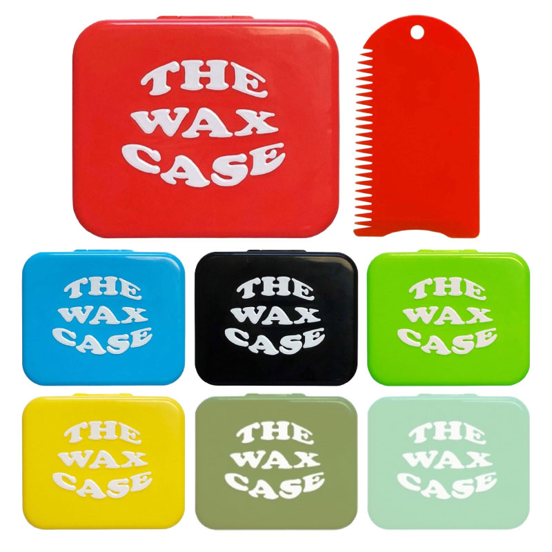THE WAX CASE サーフィン ワックス ケース スクレーパー WAXコーム付き サーフアクセサリー