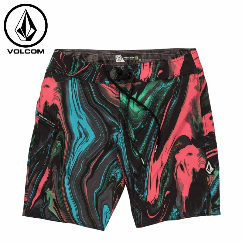 ●ブランド：VOLCOM ボルコム ●商品名：PSYCHE MARBLE MOD-TECH TRUNKS - BLACK ・アウトシーム：19インチ ・ストーンシールド配合リプレーブ®45％、ポリエステル45％、エラスタン10％ ・4ウェイ...