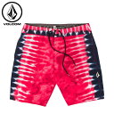 y20OFFzVOLCOM {R QUATRO DE JULIO MOD-TECH TRUNKS - RED Y T[tpc {[hV[c  C v[  A0822304