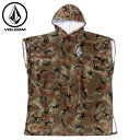 VOLCOM ボルコム SURF VITALS JACK ROBINSON TOWEL - CAMOUFLAGE メンズ タオル ポンチョ タイダイ 海 プール 川 アウトドア