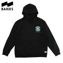 y20%OFFzBANKS oNX SEEK YAMA HOODIE - BLACK p[J[ vI[o[ vg obNvg