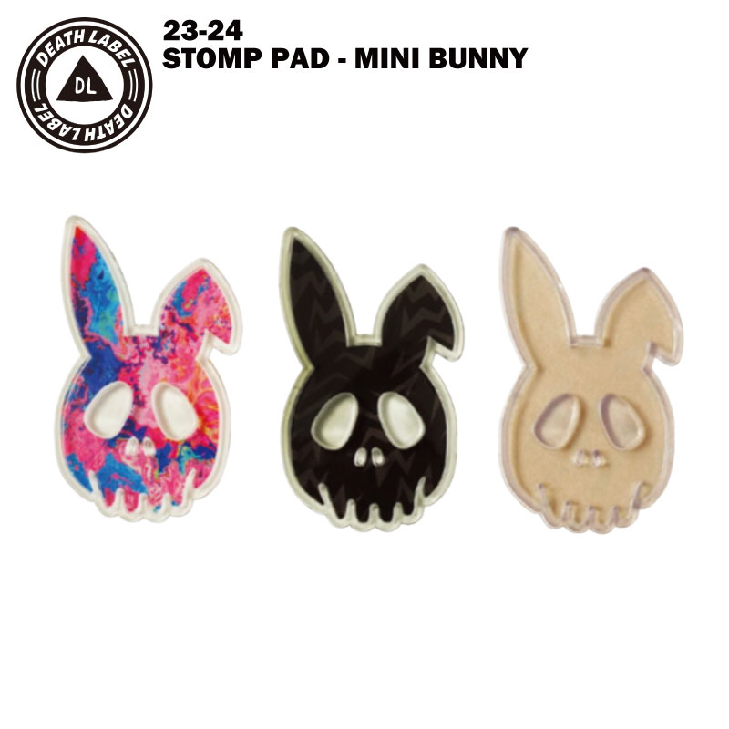 DEATH LABEL デスレーベル STOMP PAD - MINI BUNNY 23-24 スノーボード デッキパッド 滑り止め