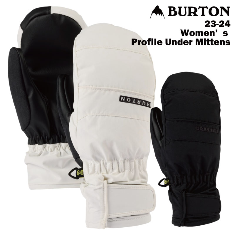 【22%OFF】BURTON バートン Women’s Profile Under Mittens 23-24 メンズ スノーボード スキー グローブ ミトン