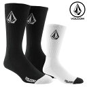 VOLCOM {R FULL STONE SOCK 3PACK C \bNX 3Zbg 3g FA23 D6302004