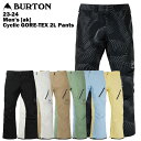 【22％OFF】BURTON バートン Men 039 s ak Cyclic GORE‑TEX 2L Pants 23-24 メンズ スノーボード スキー ウェア パンツ ゴアテックス