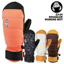 【20%OFF】CRAB GRAB クラブグラブ SNUGGLER WOMEN’S 23-24 レディーススキー スノーボード グローブ 手袋 ミトン