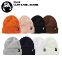 CRAB GRAB クラブグラブ CLAW LABEL BEANIE 23-24 メンズ レディース ユニセックス スノーボード スキー ビーニー ニット帽 帽子の商品画像