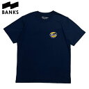 BANKS oNX LOGO SURF TEE - MIDNIGHT Y TVc  S nCubg O΍