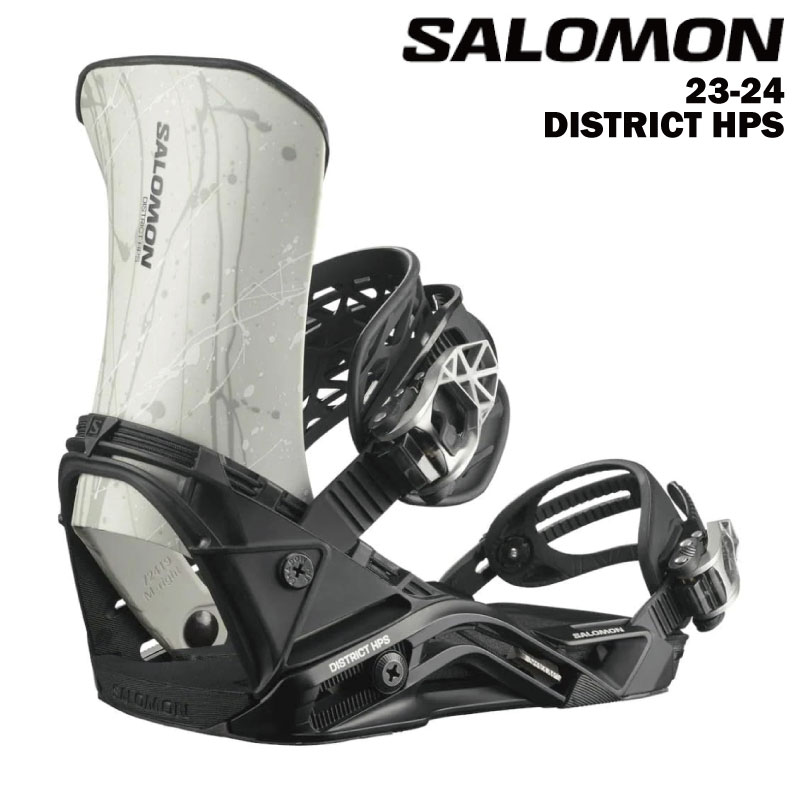 楽天メンズプロダクトSALOMON サロモン DISTRICT HPS 23-24 スノーボード ビンディング バインディング 中井孝治 パウダー フリースタイル