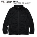 HELLOID へルロイド POLARTEC ZIP JACKET 24-25 メンズ レディース ユニセックス スキー スノーボード ミドルレイヤー