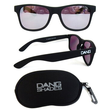 DANG SHADES ダン・シェイディーズ LOCO Black Soft x Silver High Contrast CAT4 Lens サングラス 眼鏡 ミラー