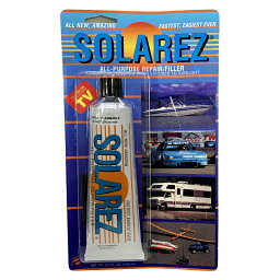 SOLAREZ ソーラーレズ 3.7oz サーフボード リペア 多用途 接着剤 修理 クリア 105ml