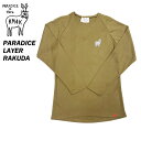 KM4K カモシカ PARADICE LAYER RAKUDA パラダイスレイヤー ラクダ ベースレイヤー スキー スノーボード