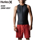 HURLEY ハーレー MENS ICON 2MM VEST メンズ MZVSIC25