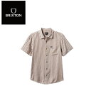 BRIXTON ブリクストン CHARTER HB ST-S シャツ 刺繍 ロゴ