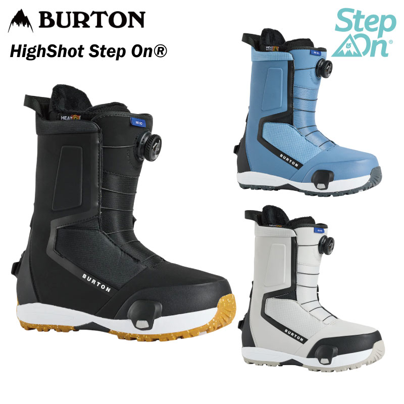 BURTON �o�[�g�� Men's High Shot Step On? �����Y �n�C�V���b�g �X�e�b�v�I�� ���C�h �X�m�[�{�[�h �u�[�c