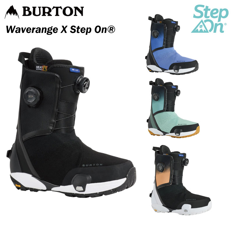 BURTON �o�[�g�� Men's Waverange X Step On? �����Y �E�F�C�u�����W X ���C�h �X�m�[�{�[�h �u�[�c �X�e�b�v�I��