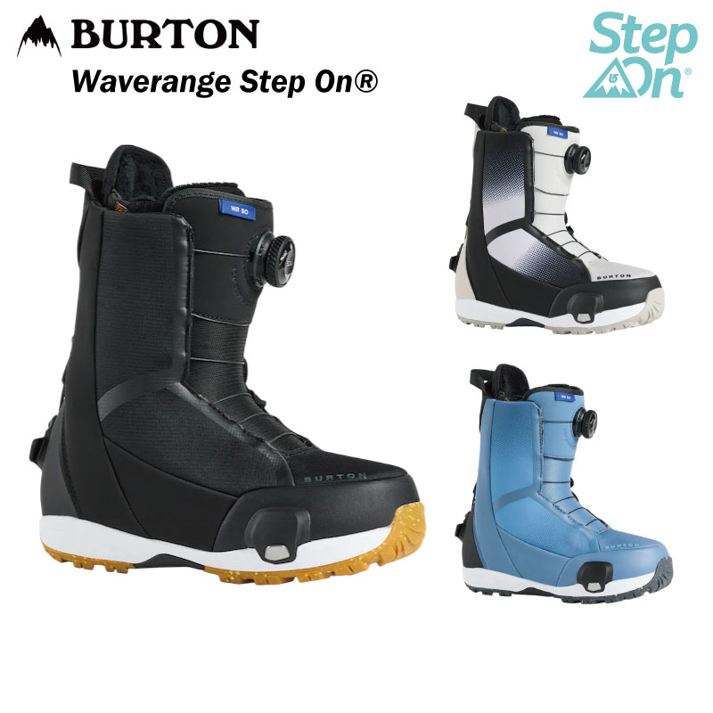 BURTON �o�[�g�� Women's Waverange Step On? �E�B�����Y �E�F�C�u�����W ���C�h �X�m�[�{�[�h �u�[�c �X�e�b�v�I��