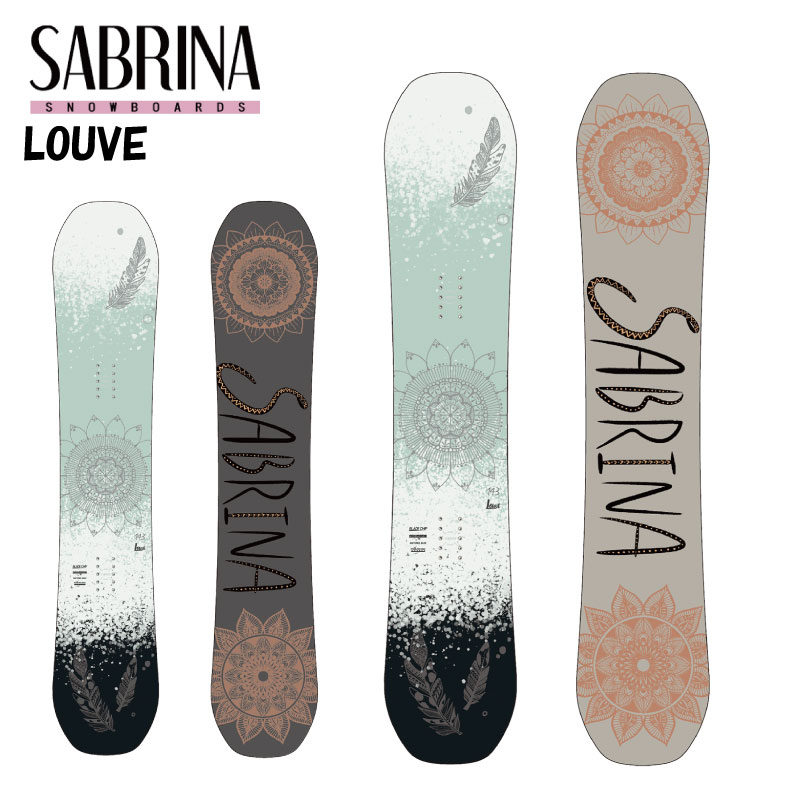 【20％OFF】SABRINA サブリナ LOUVE スノーボード 板 レディース オールラウンド グラトリ
