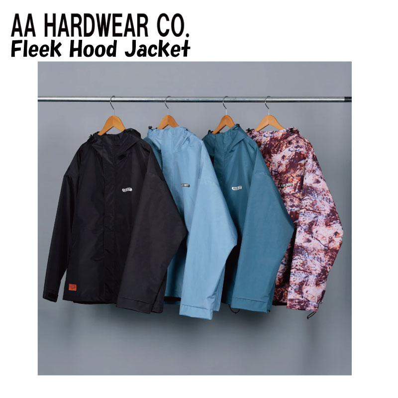 ●ブランド：AA ダブルエー ●商品名：Fleek Hood Jacket RELAXED FIT Waterproof:10,000mm Breathable:8,000g/m^2/24hr 2 Layer Section Seam Sealing Dupont™ Teflon® Coating 3-D Cutting Fit パウダーガード / ゴーグルポケット / ICカードポケット / 裾ドローコード 【ご確認下さい】 カタログ及びサンプル画像と細部が予期なく変更になる場合がございます。 発売予定後、生産中止になる場合が稀にありますのでご了承ください。 当店は正規販売店です。 【ご確認下さい】 カタログ及びサンプル画像と細部が予期なく変更になる場合がございます。 発売予定後、生産中止になる場合が稀にありますのでご了承ください。 ----------ご注意---------- ご注文後の返品・キャンセル・交換は一切受け付けておりませんので、予めご了承下さい。 モニターによって色の見え方が実物と異なる場合がございます。 他店舗でも販売しておりますので、タイミング悪く売り違える場合がございますのでご了承下さい。 在庫には展示販売品も含まれている場合があります。気になる方はお問い合わせ下さい。 送料無料で送付先が北海道・離島の場合は500円、沖縄の場合は1,000円の別途送料を加算させて頂きますのでご了承下さいますようお願い申し上げます。（税別） 注文時は送料無料となりますが訂正し改めてメールでご案内となりますのでご注意下さい。 メーカー希望小売価格はメーカーカタログに基づいて掲載しています
