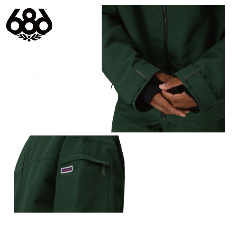 メンズプロダクトの【12%OFF】 686 MENS DOJO SHELL JACKET メンズ スキー スノーボード ウエア ジャケット｜アングル3