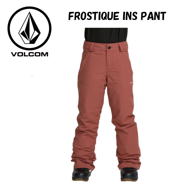 VOLCOM ボルコムキッズ FROSTIQUE INS PANT スキー スノーボード ウエア パンツ
