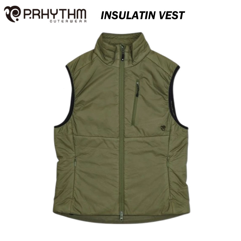 ��12��OFF��P.RHYTHM �ץꥺ��INSULATION VEST ���󥵥졼�����٥��� ��� ��ǥ����� ���Ρ��ܡ��� ������ ������