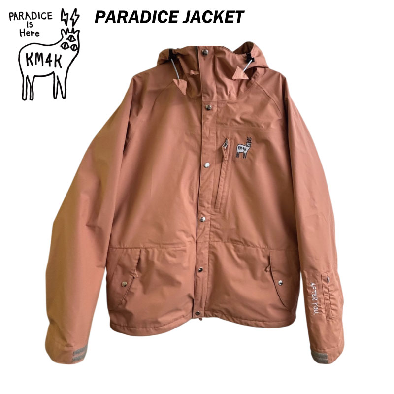 樂天商城 - 【20％OFF】KM4K カモシカ PARADICE JACKET CALM BROWN パラダイスジャケット スキー スノーボード ジャケット 防水 撥水